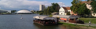 Fluss in Minsk