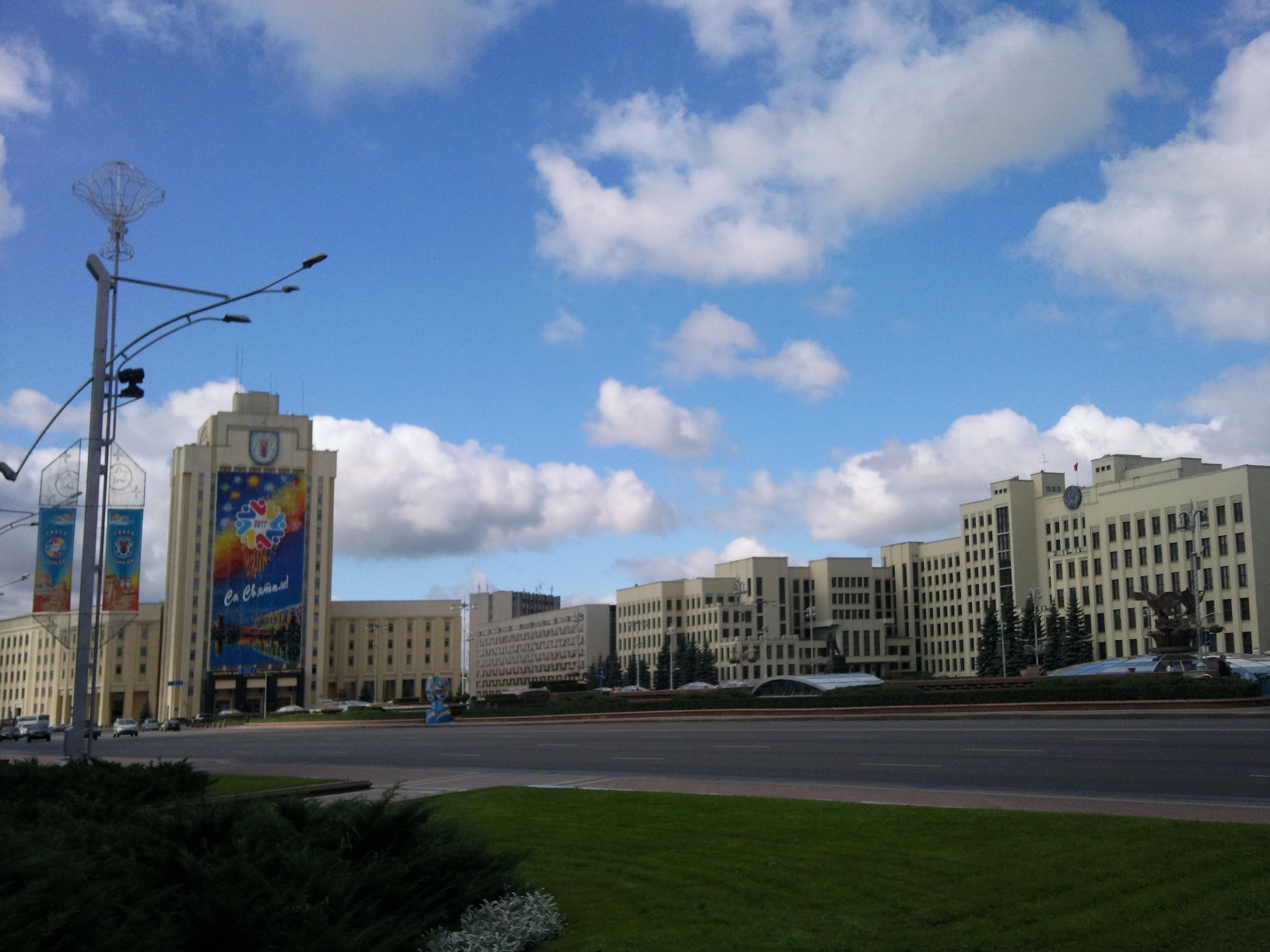 Konstruktivismus in Minsk – Lenin-Platz