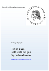 Broschüre: Tipps zum selbstständigen Sprachenlernen